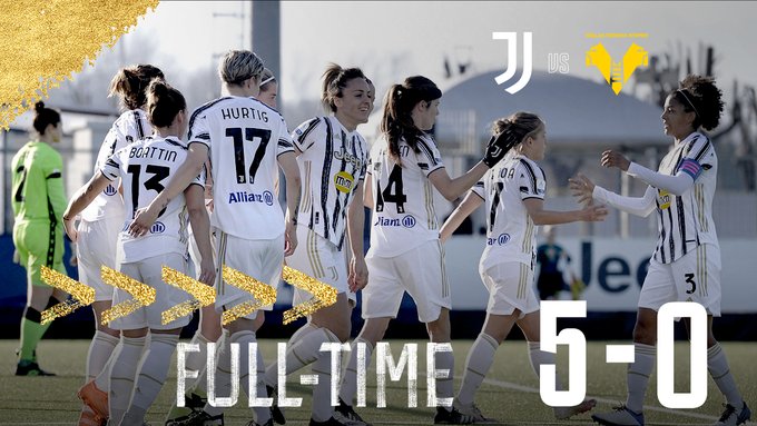 Juventus Women โชว์โหดอัดยับทีมหญิงเวโรน่า