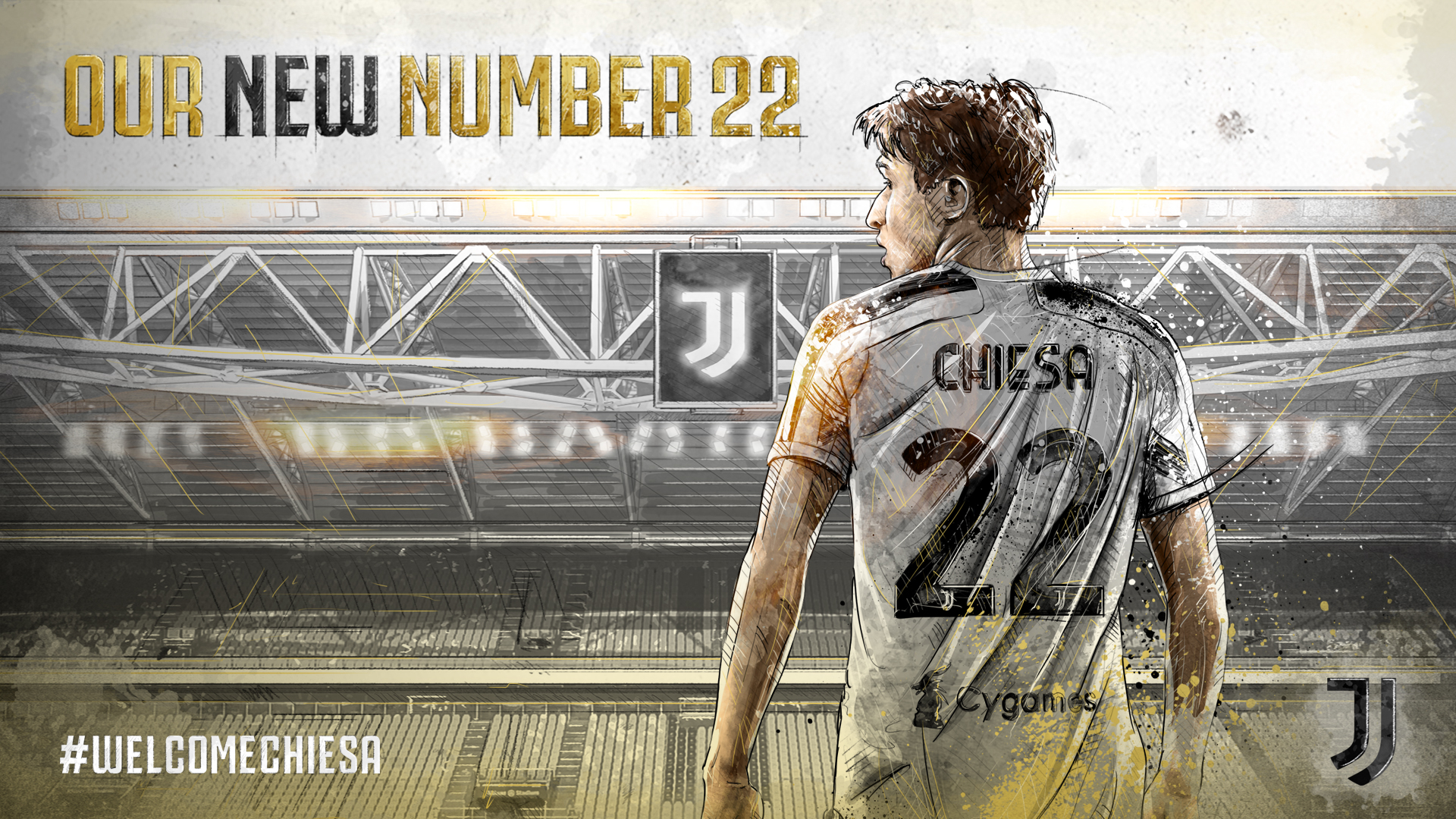ยูเว่มอบเสื้อหมายเลข 22 ให้ Federico Chiesa