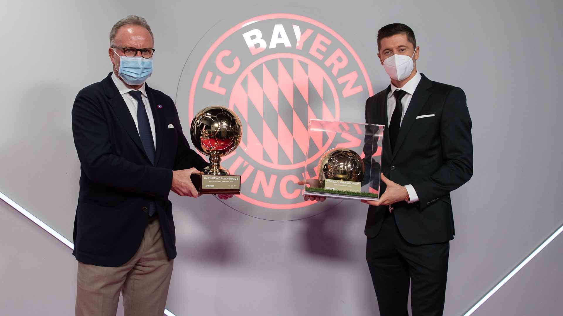 Rummenigge ได้รับรางวัล Best European Manager