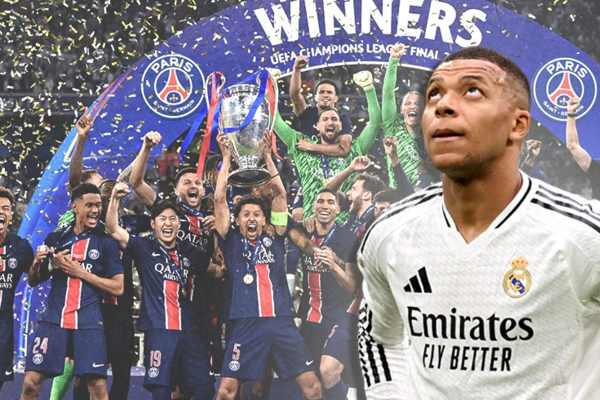‘บัปเป้’ โพสต์ยินดีแชมป์ยุโรป PSG